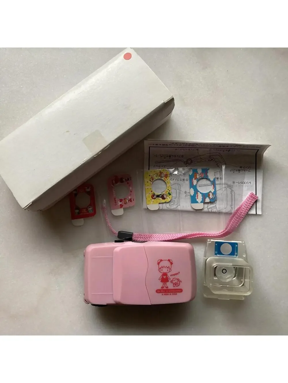 Working Japan Japanese Kawaii Anime Girl 35mm Film Toy Camera Novelty Gift